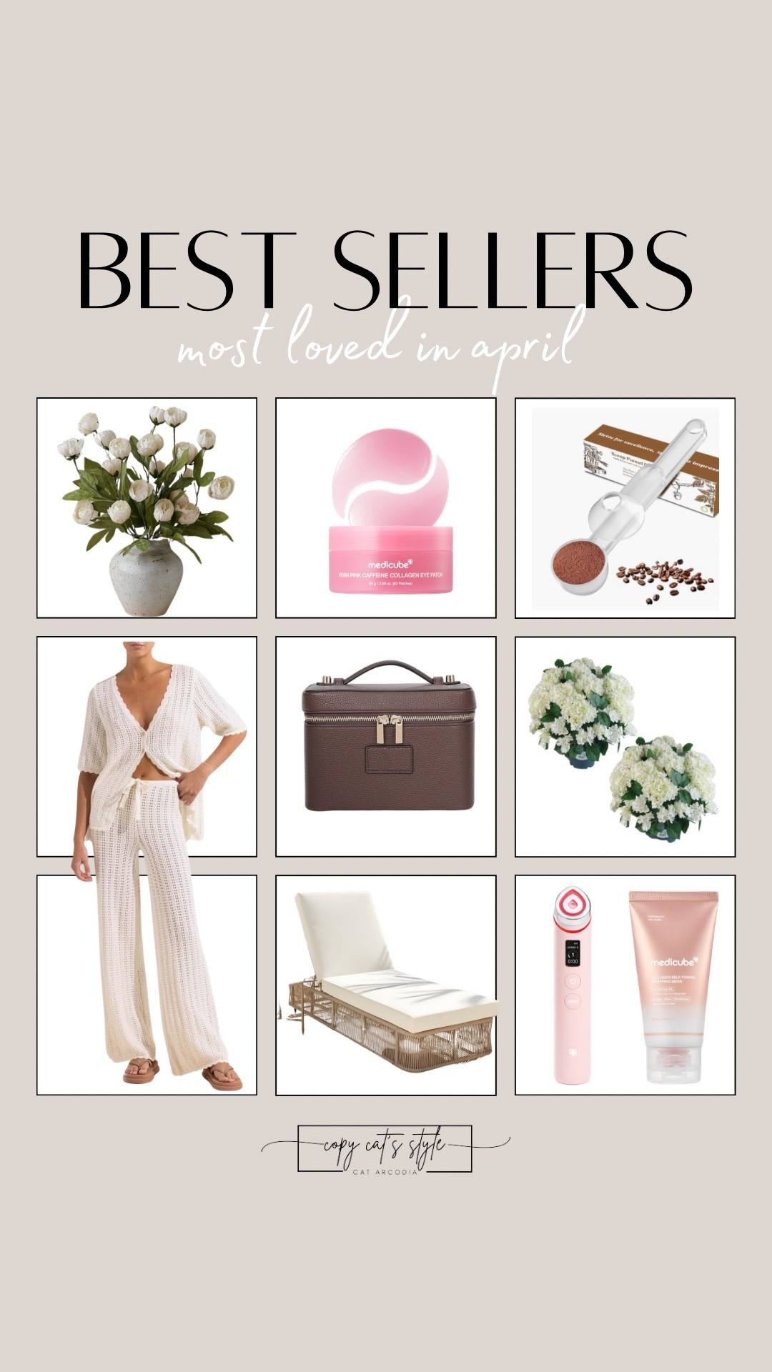 Amazon bestsellers of the month and great finds for Mother’s Day gifts. Metacube, faux flowers, makeup bags, cover ups, patio chairs, and more.

#LTKselfcare #LTKMothersDay #LTKHome