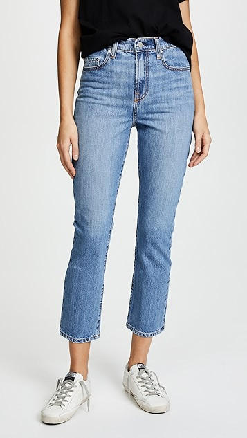 The Charlotte Tailored Straight Leg Jeans | Shopbop