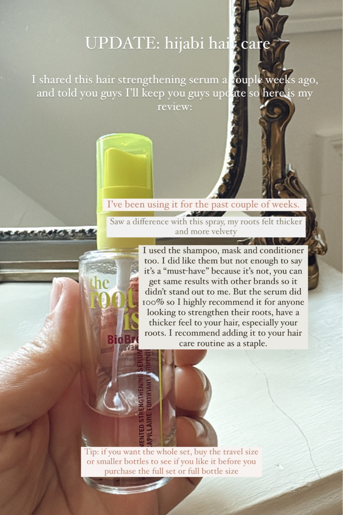 Hair care #hijab #muslimah #muslim #hijabi #modest #haircare #hair 

#LTKbeauty #LTKstyletip #LTKfindsunder100