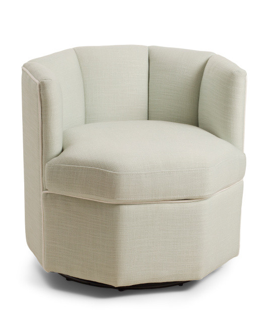 26x25 Swivel Accent Chair With Storage | Furniture & Lighting | Marshalls | Marshalls