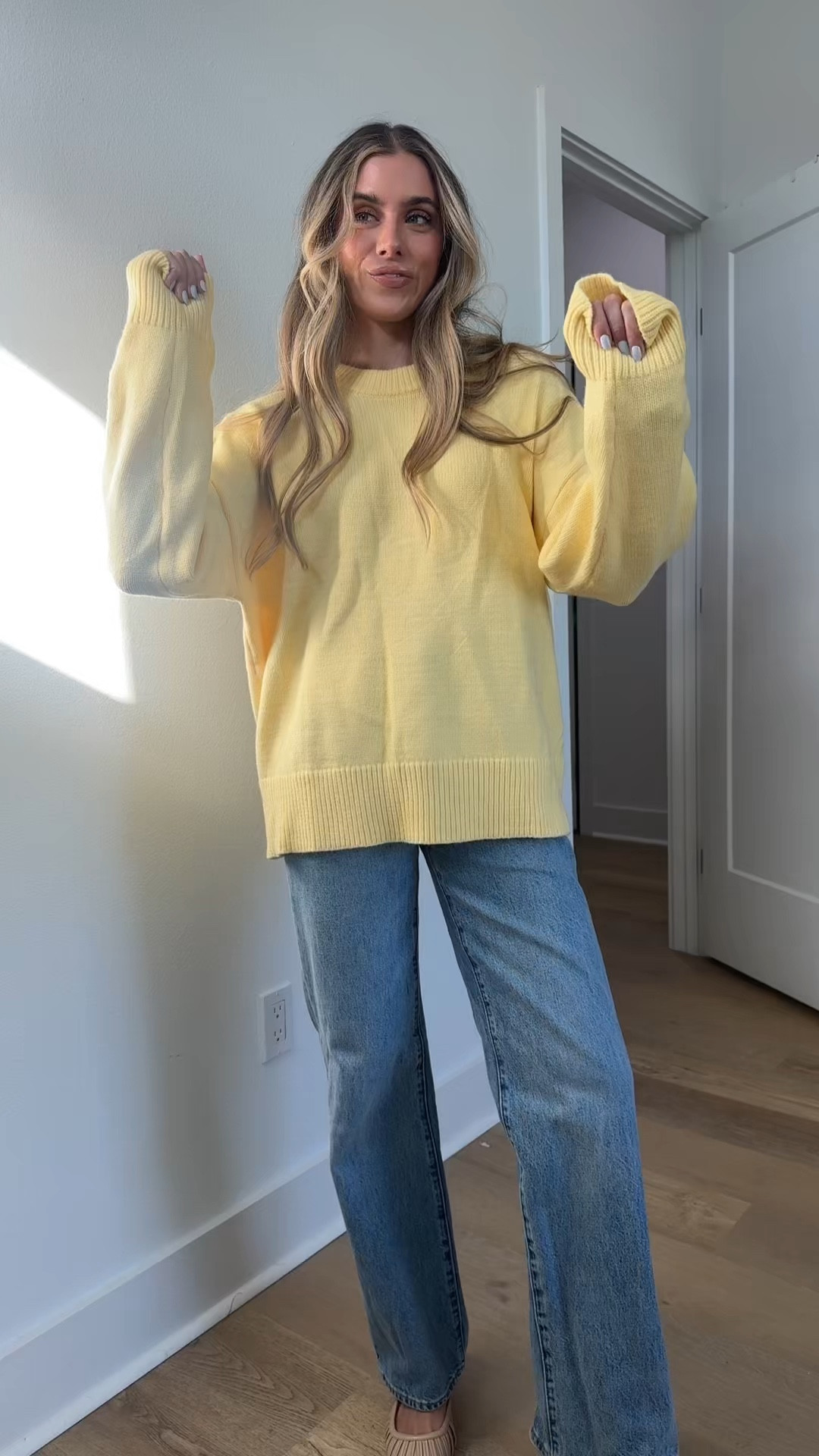 Amazon size small SUUKSESS Women Cashmere Blend Oversized Crew Neck Long Sleeve Pullover Sweaters

#LTKootd #LTKHoliday #LTKFindsUnder50