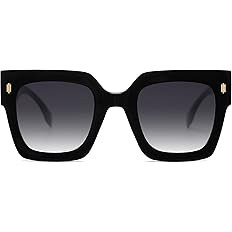 SOJOS Vintage Oversized Square Sunglasses for Women,Retro Womens Luxury Big Sun Glasses UV400 Pro... | Amazon (US)