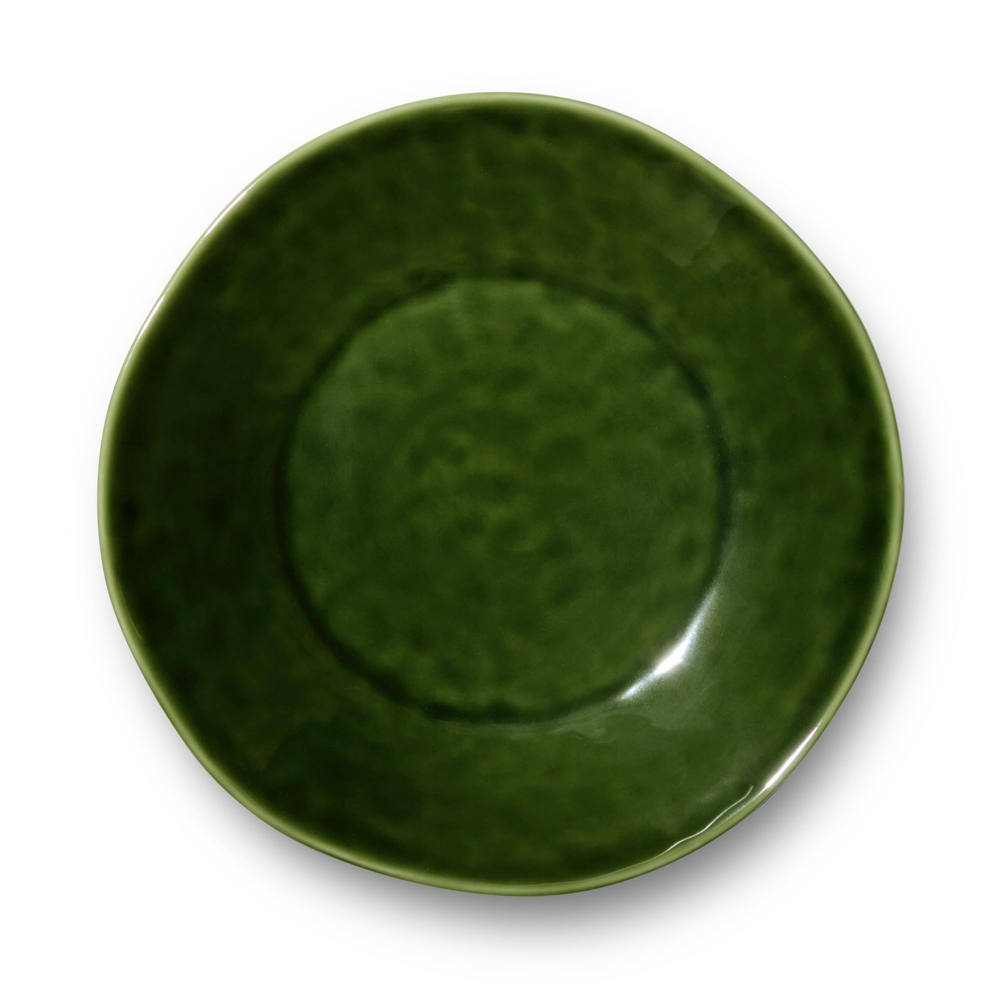 Certified International Verde 11-Inch Stoneware Dinner Plate Set of 4 - Rich Green Hue, Ideal for... | Amazon (US)