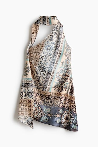 One-Shoulder-Kleid mit Schalkragen | H&M (DE, AT, CH, NL, FI)