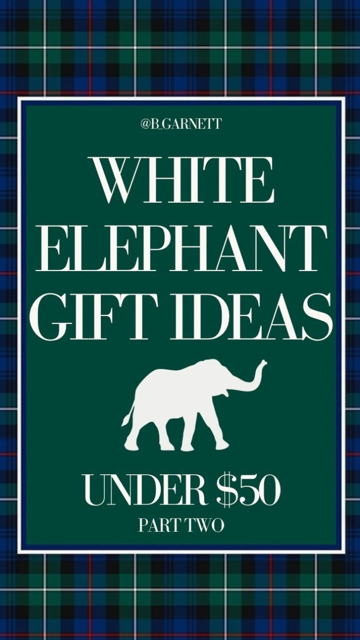 White elephant gift ideas under $50 part two

White elephant gift ideas | gifts under $50 | favorite things gift idea | white elephant party 

#LTKHoliday #LTKGiftGuide #LTKSeasonal
