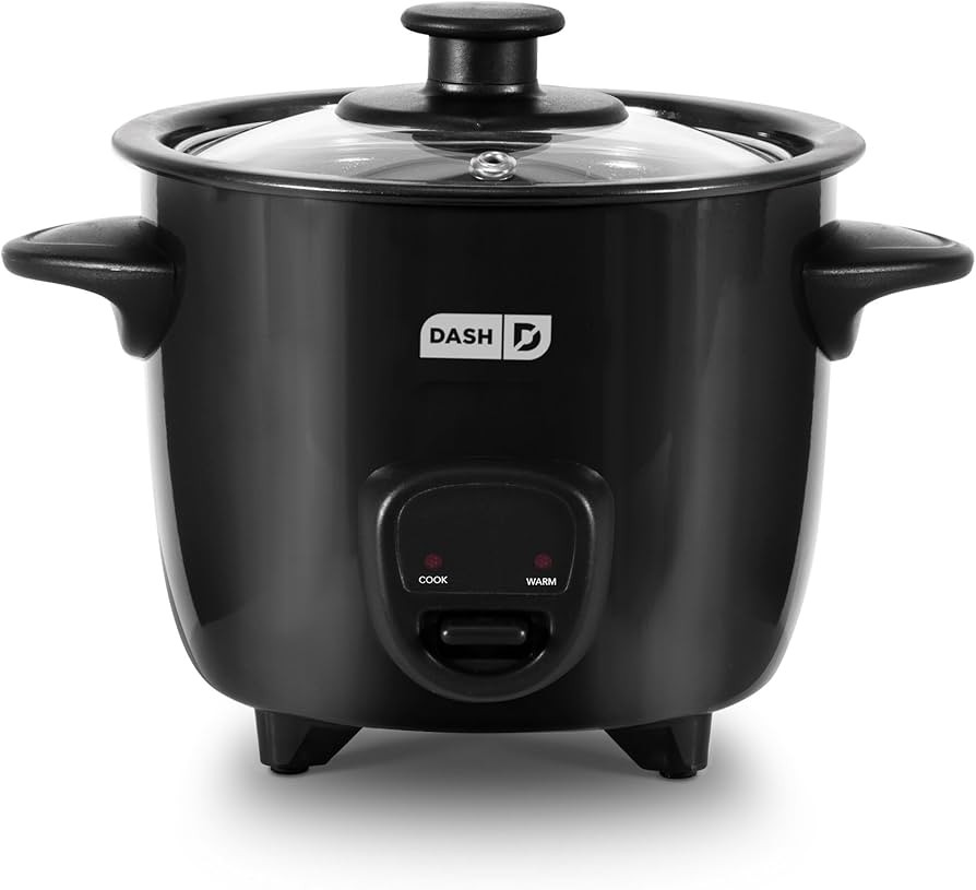 DASH Mini Rice Cooker Steamer with Removable Nonstick Pot, Keep Warm Function & Recipe Guide, One... | Amazon (US)