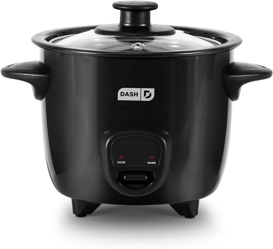 DASH Mini Rice Cooker Steamer with Removable Nonstick Pot, Keep Warm Function & Recipe Guide, One... | Amazon (US)