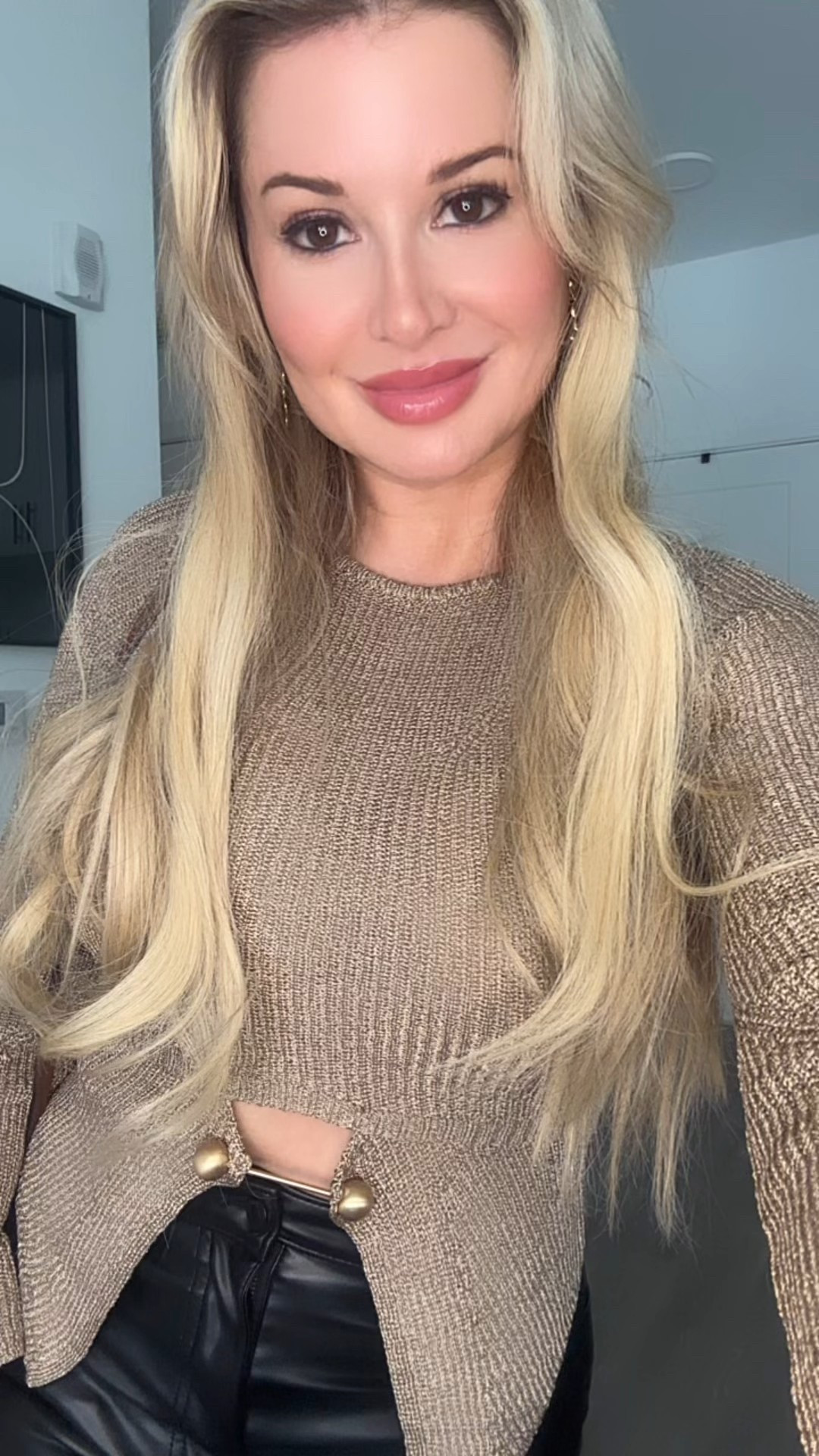 New year new look! Tts top is Cult Gaia and sold out. Linking similar 

#LTKSeasonal #LTKOver40 #LTKU