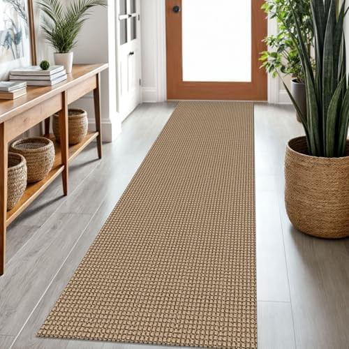 Braided Runner Rug 2x7 Ft Washable Runners for Hallways Non Slip Kitchen Runner Rug Cotton Entryw... | Amazon (US)