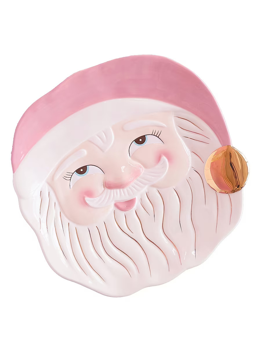 Papa Noel Ceramic Platter | Saks Fifth Avenue
