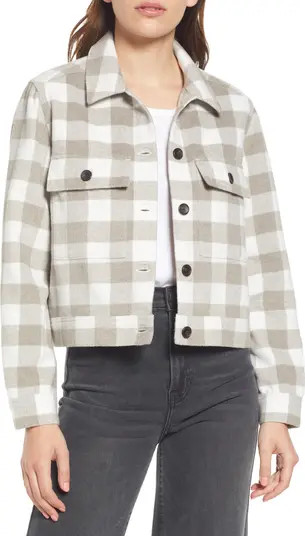 Steffi Plaid Flannel Jacket | Nordstrom