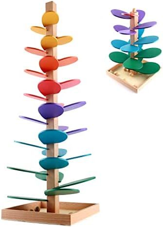 Wooden Colorful Music Tree Games, Rainbow Musical Tree Kit, Educational Toy Blocks Bright Color Toys | Amazon (US)