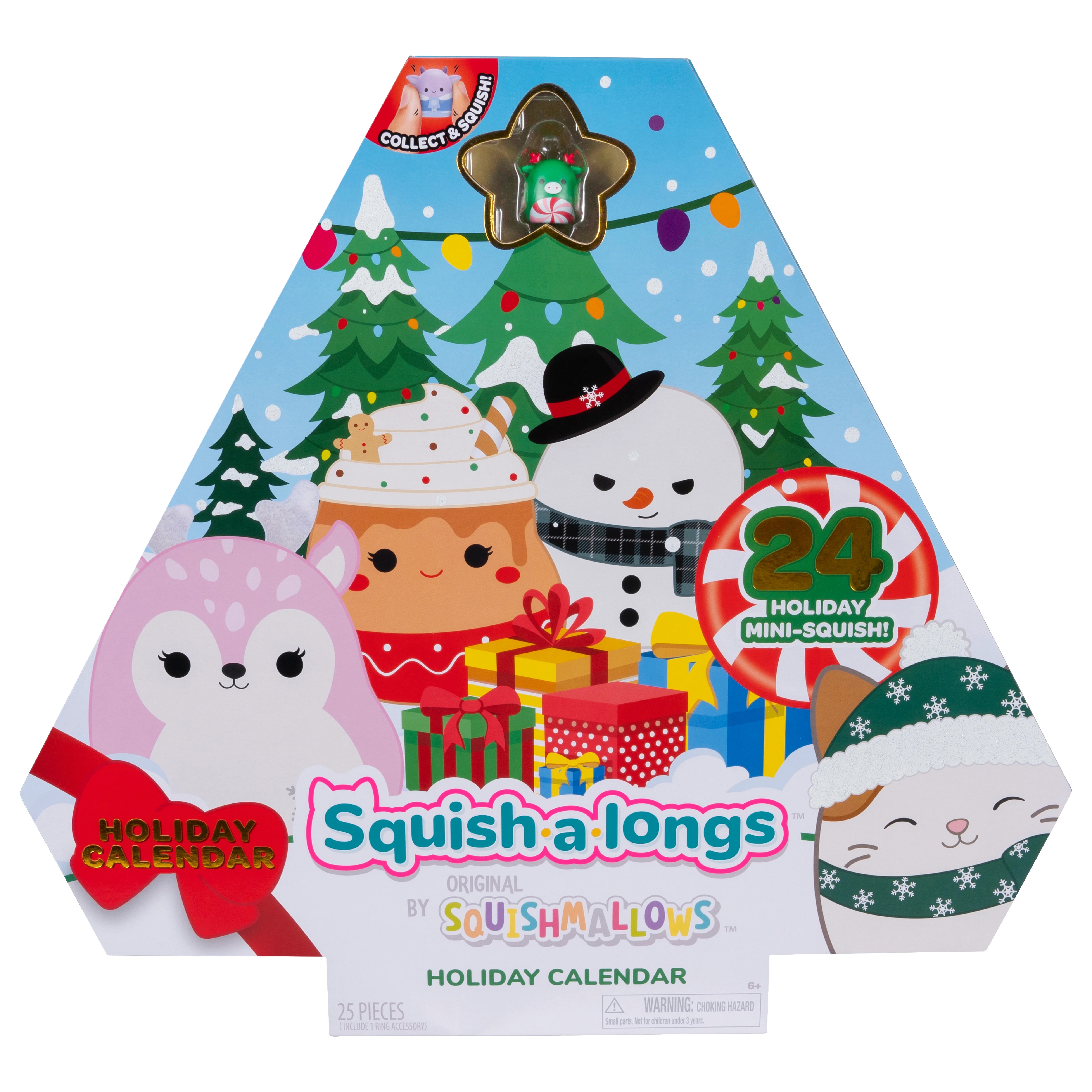 Squish-a-longs Holiday Countdown Calendar – Includes 24 1 inch Mini-Squish - Walmart.com | Walmart (US)