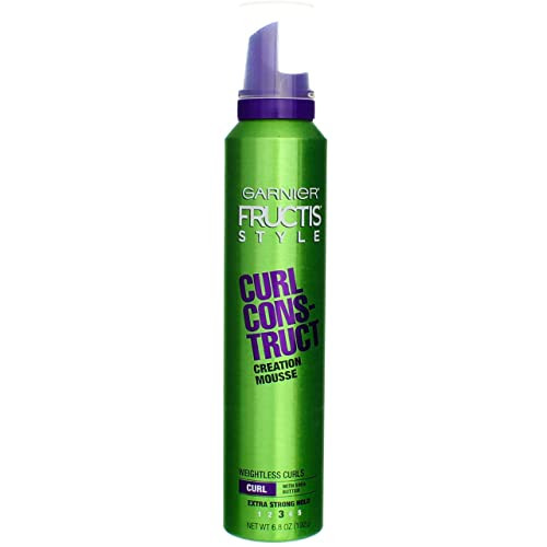 Garnier Fructis Style Curl Construct Creation Mousse Extra Strong Hold 6.80 oz ( Pack of 2) | Amazon (US)