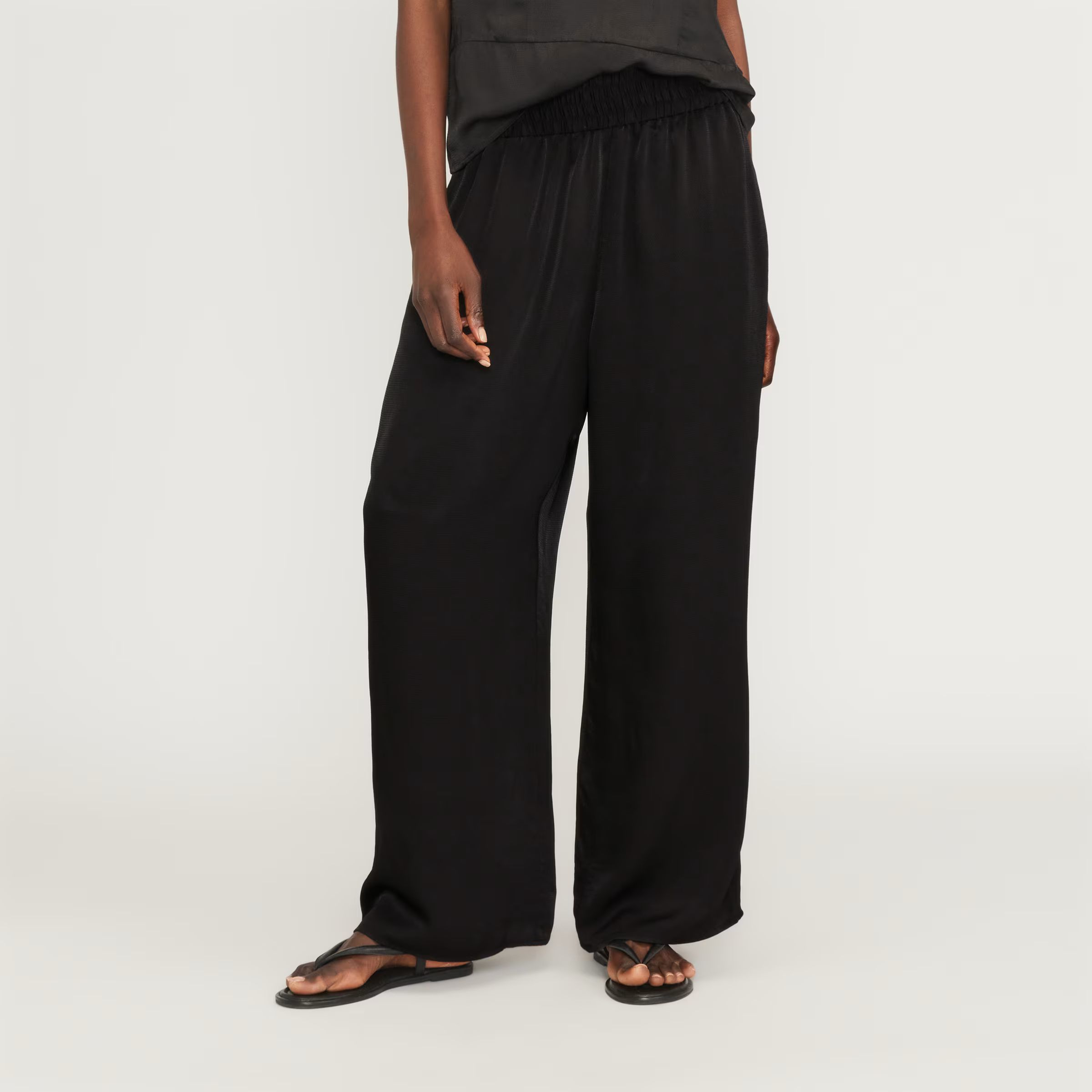 The Satin Pull-On Pant | Everlane