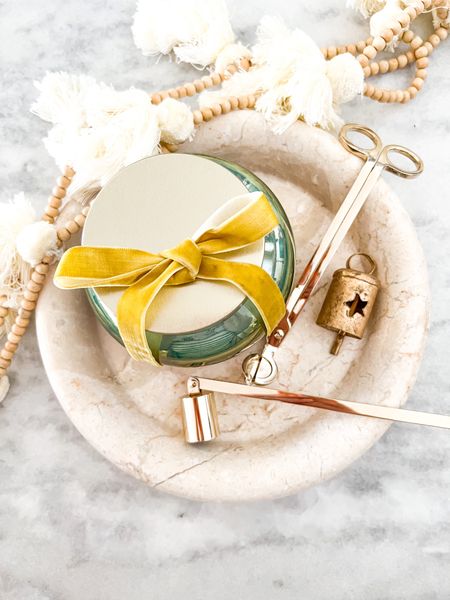 holiday gift idea! Candle + the prettiest gold candle accessories ✨

#LTKGiftGuide #LTKHoliday #LTKSeasonal