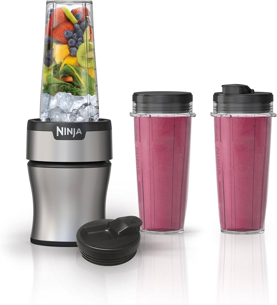 Amazon.com: Ninja BN301 Nutri-Blender Plus Compact Personal Blender, 900-Peak-Watt Motor, Frozen ... | Amazon (US)