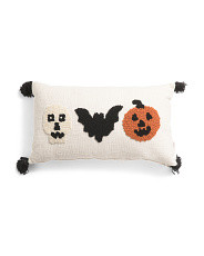 14x24 French Knot Halloween Friends Pillow | TJ Maxx