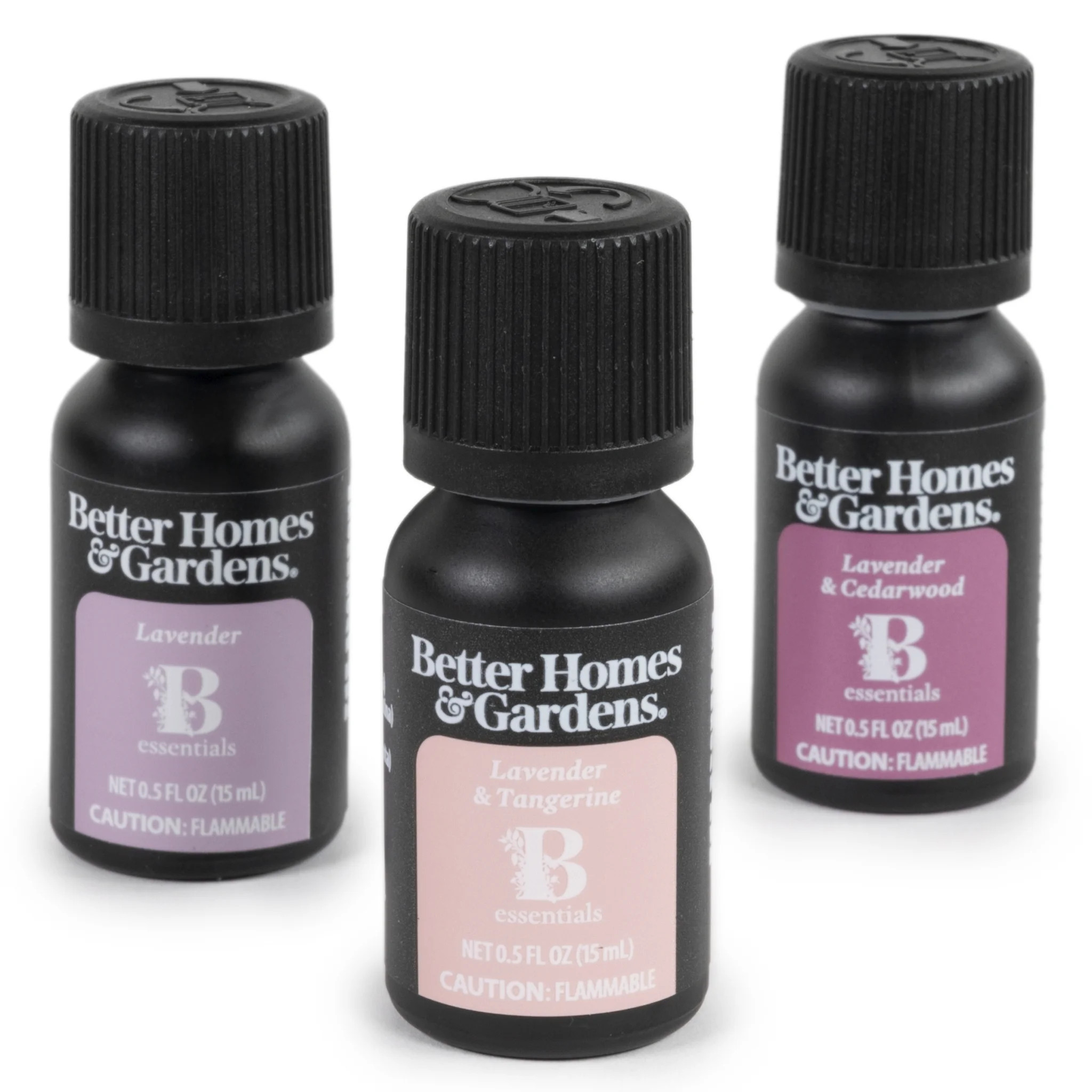 Better Homes & Gardens 100% Pure Essential Oils: Lavender, Lavender & Tangerine, & Lavender & Ced... | Walmart (US)