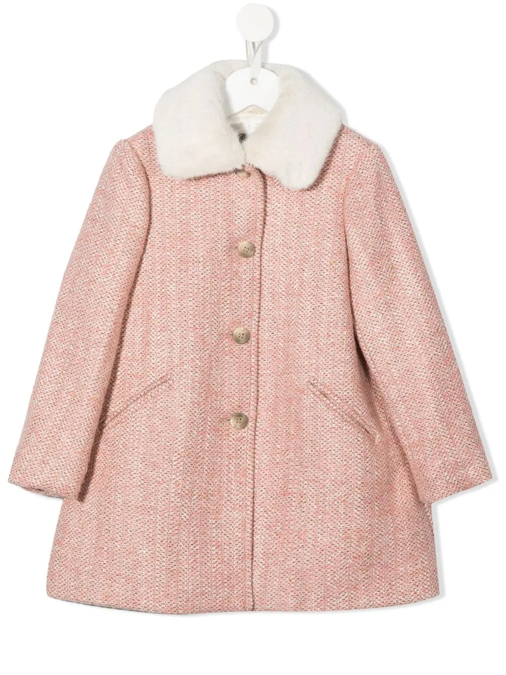 Bonpoint Temaggie Tweed Coat - Farfetch | Farfetch Global