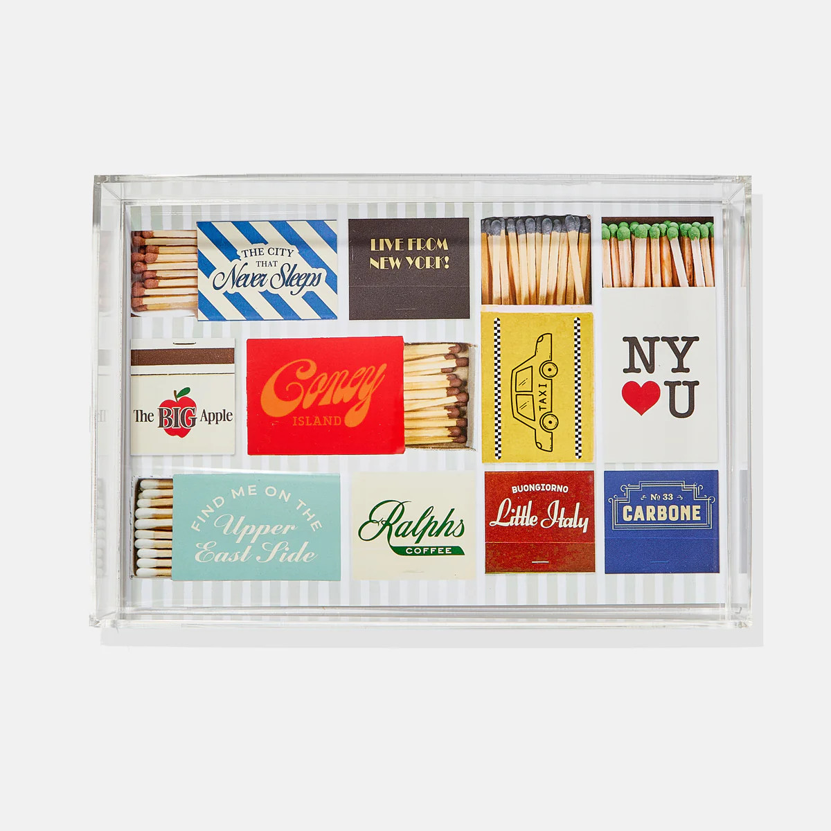 New York Matchbook Small Tray | Tart By Taylor