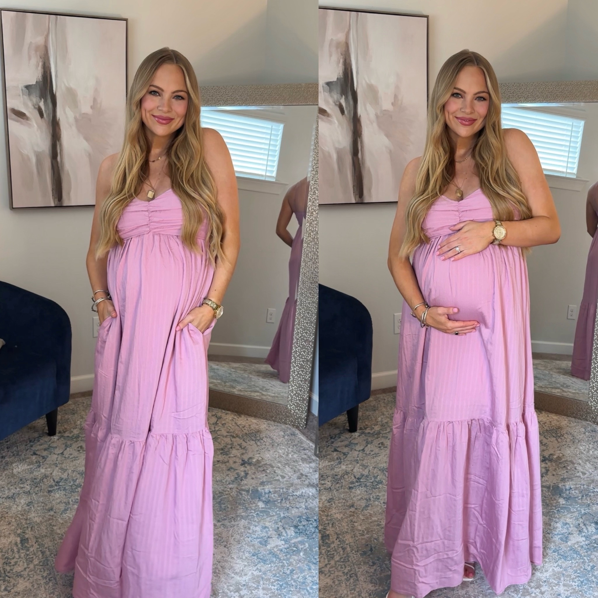 Pink baby shower dress
Bump friendly
Pregnant
Maternity 
Summer
Vacation 
Graduation 
Maxi 
Cute


#LTKStyleTip #LTKBump #LTKFindsUnder100
