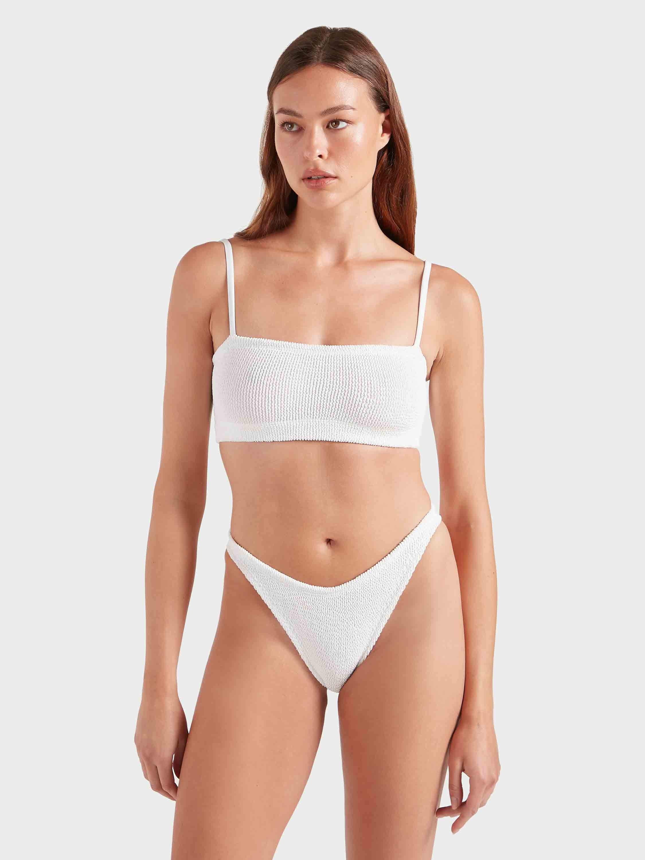 Gigi Bikini - White - White / One size | HUNZA G