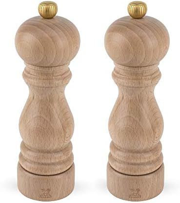 Peugeot Paris U'Select 7 Inch Salt and Pepper Mill Set, Natural | Amazon (US)