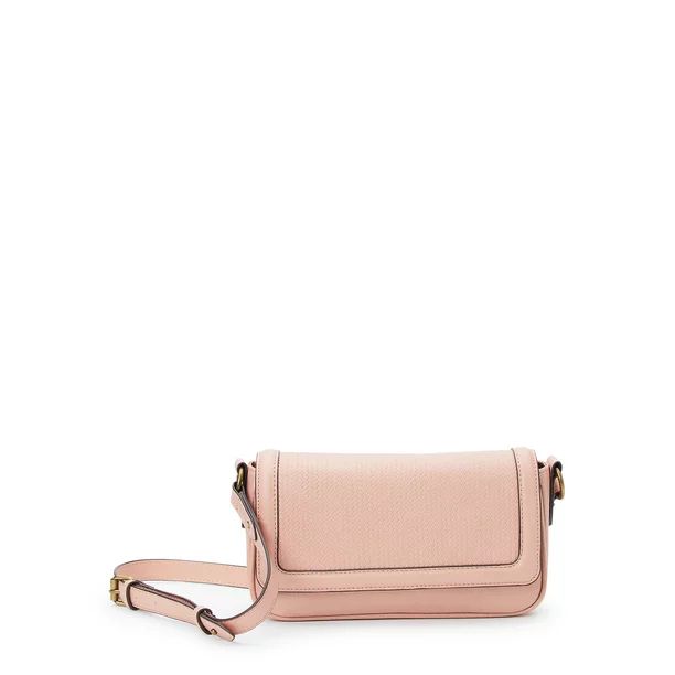 Time and Tru Women's Ludlow Flap Coral | Walmart (US)