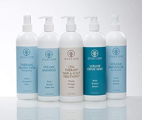 Ovation Hair Holiday Gift Set - Volume System w/Cell Therapy - Get Stronger, Fuller & Healthier L... | Amazon (US)