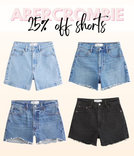 Abercrombie Denim shorts on sale 25% off 

#LTKFindsUnder100 #LTKSaleAlert #LTKStyleTip