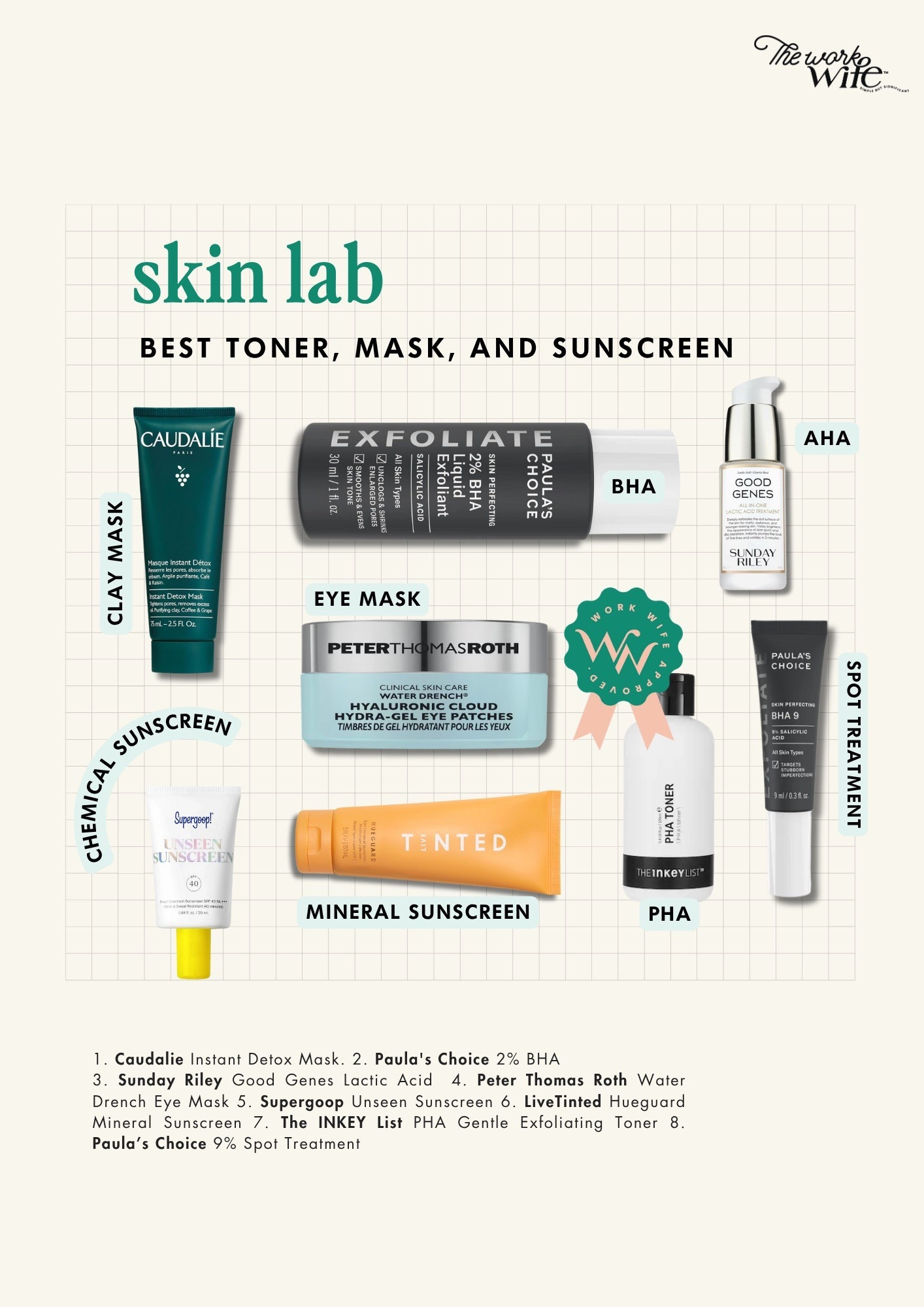 Best toner, mask, and sunscreen

#LTKselfcare #LTKBeauty #LTKGiftGuide