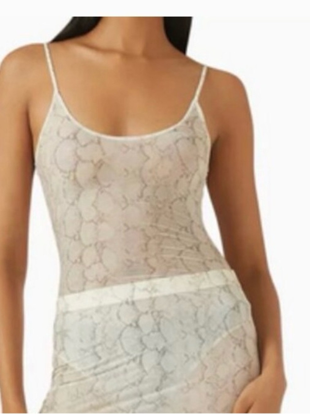 Skims MILKY SHEER
CAMI STYLE:
-AM-9655W
COLOR: STONE PASTEL SNAKE PRINT | Poshmark