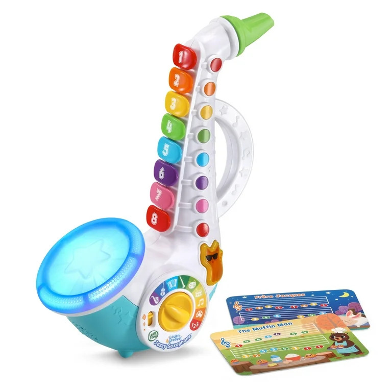 LeapFrog Learn & Groove Jazzy Saxophone Toy Musical Instruments with Accessories Included, Baby a... | Walmart (US)