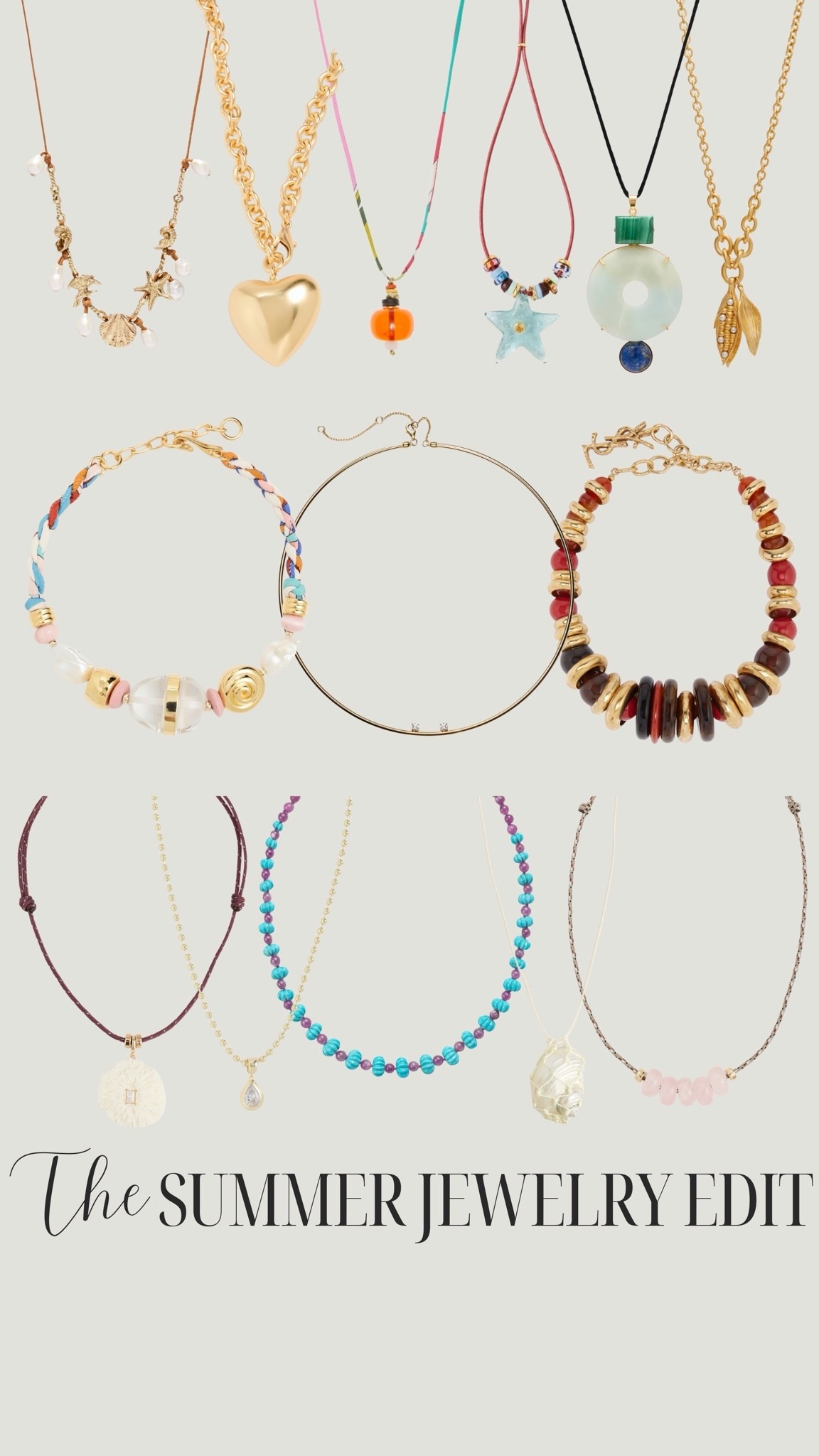 Summer jewelry!

Necklace, beaded necklace, beachy jewelry, colorful jewelry, statement jewelry, gold necklace

#LTKSeasonal
