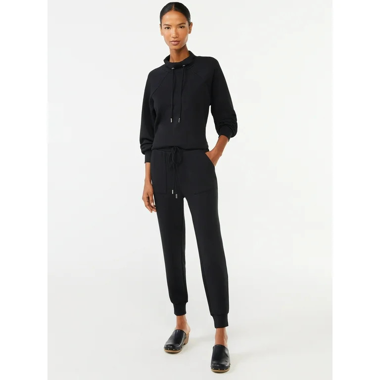 Scoop Women's Scuba Knit Pants with Pockets - Walmart.com | Walmart (US)