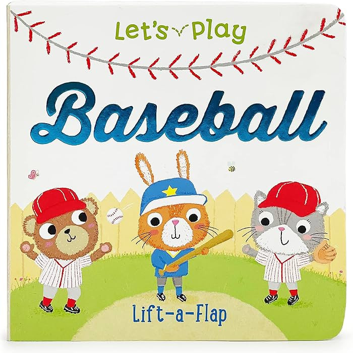 Let's Play Baseball! A Lift-a-Flap Board Book for Babies and Toddlers | Amazon (US)