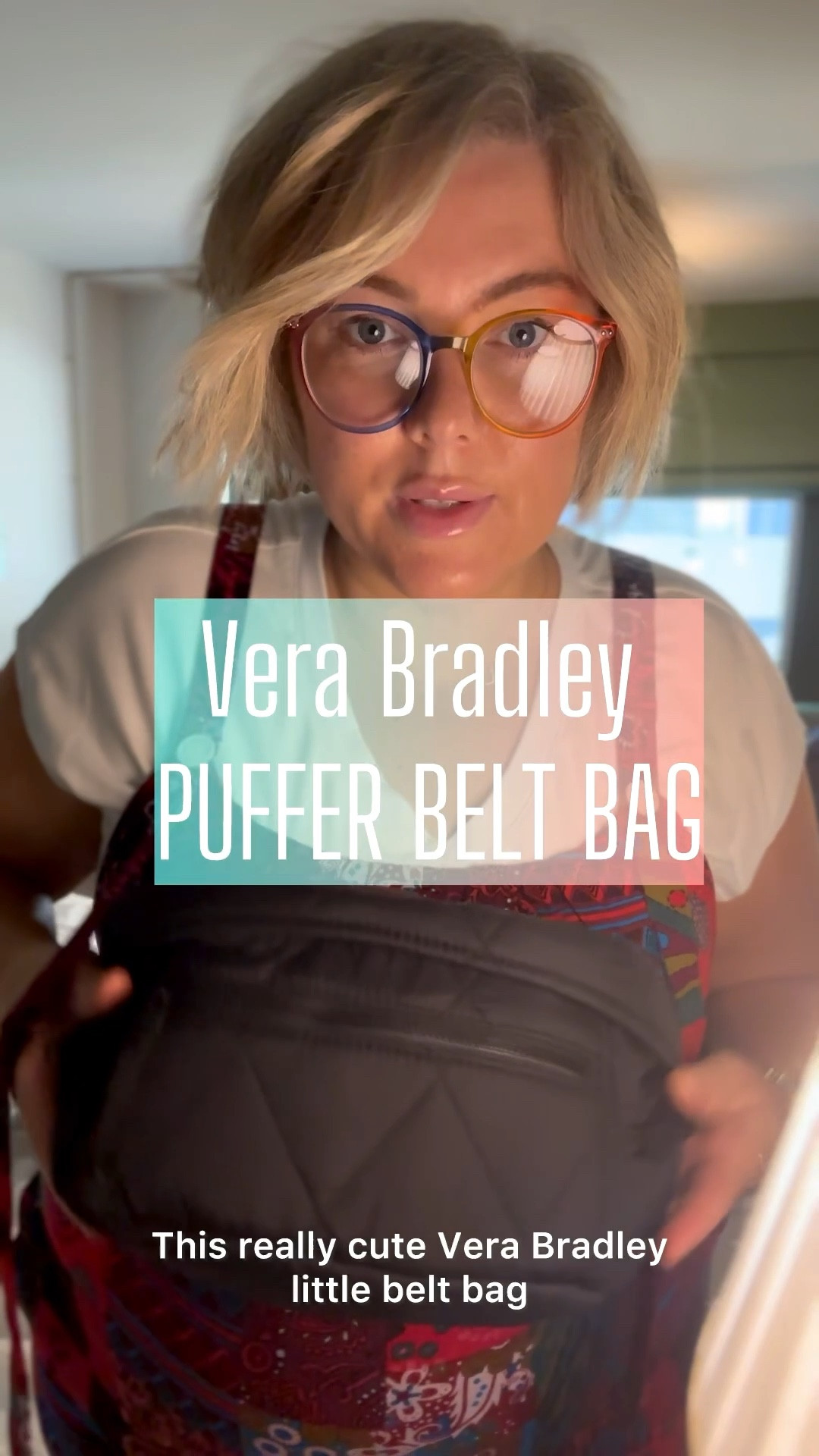 Love this Vera Bradley puffer belt bag! So much space but not too bulky #beltbag #bags #fashionbag 

#LTKdayinmylife #LTKTravel #LTKSaleAlert