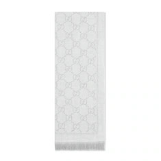 GG jacquard knitted scarf | Gucci (US)