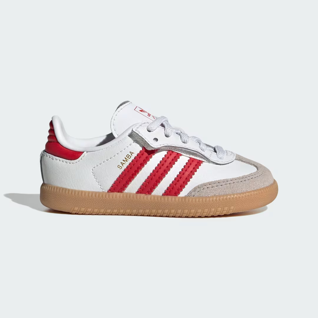 adidas Samba OG Comfort Closure Elastic Lace Shoes Kids Cloud White 10K | adidas (US)