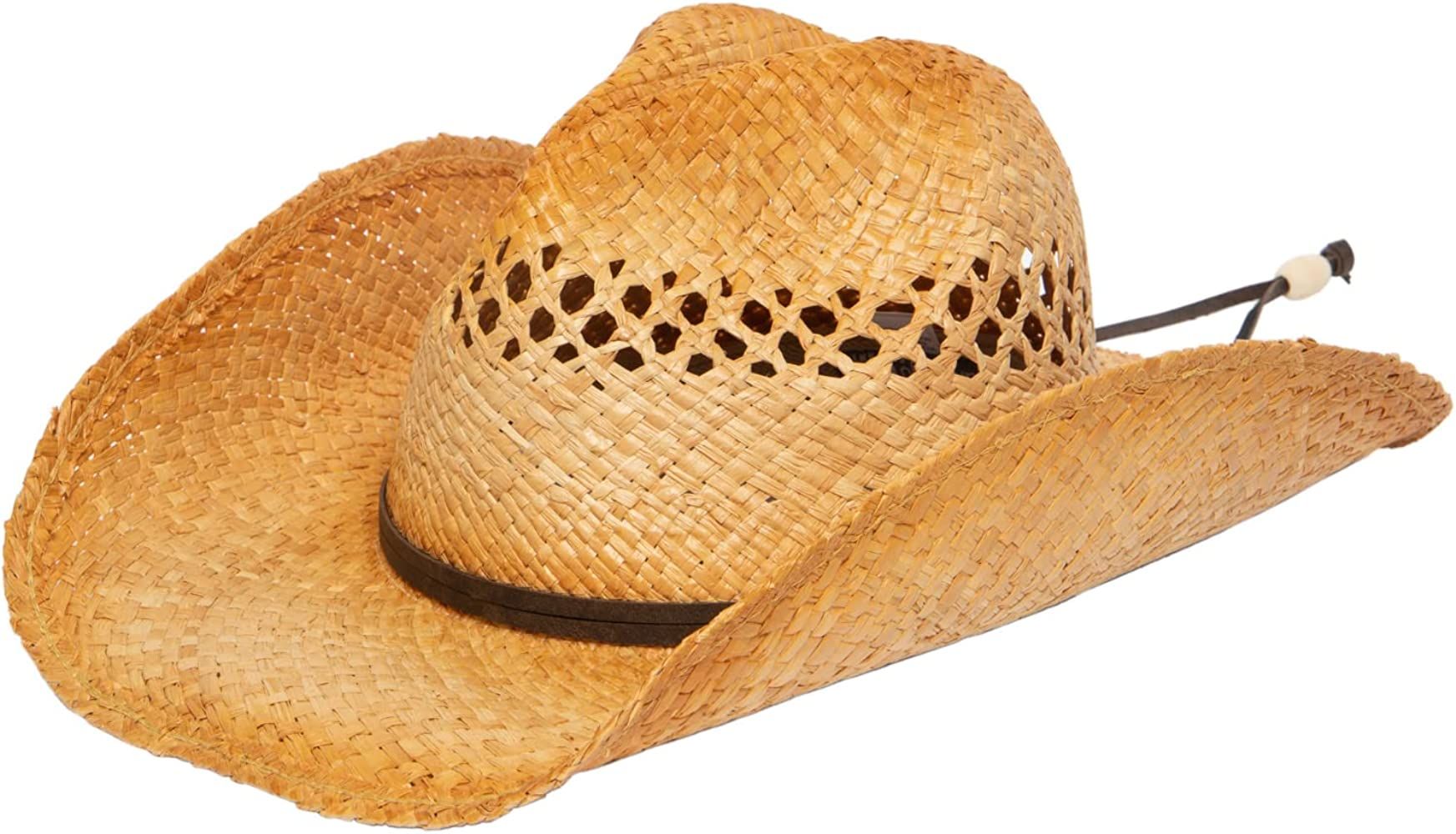 San Diego Hat Company Women's One Size Tea Stain Cowgirl Hat | Amazon (US)