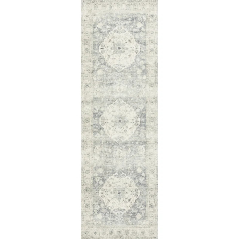 Sera Performance Denim/Fog Rug | Wayfair North America