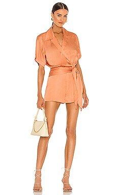 Song of Style Hannah Romper in Peach from Revolve.com | Revolve Clothing (Global)
