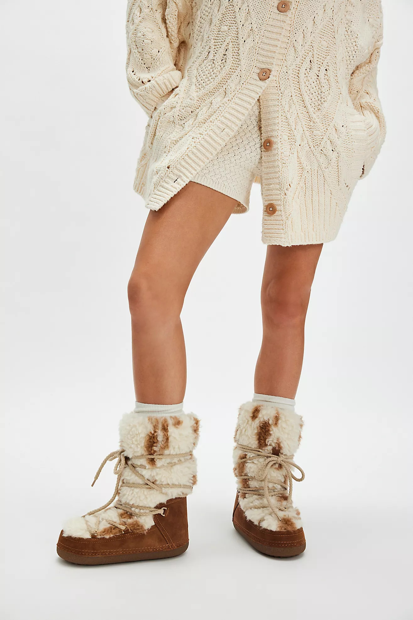 Teddy High Snow Boots | Free People (UK)