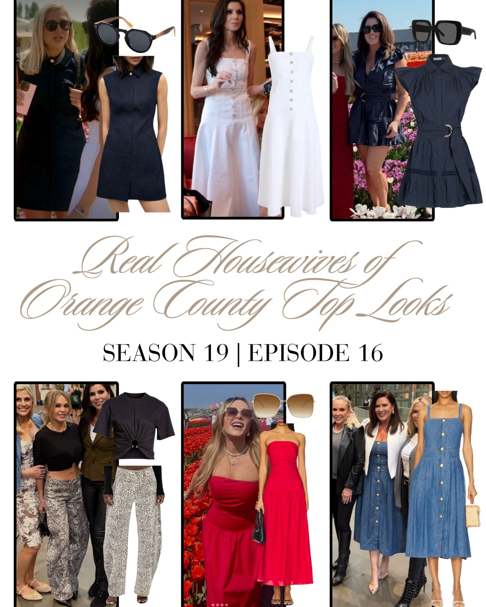 Real Housewives of Orange County Season 19 Episode 16 Looks in Amsterdam
