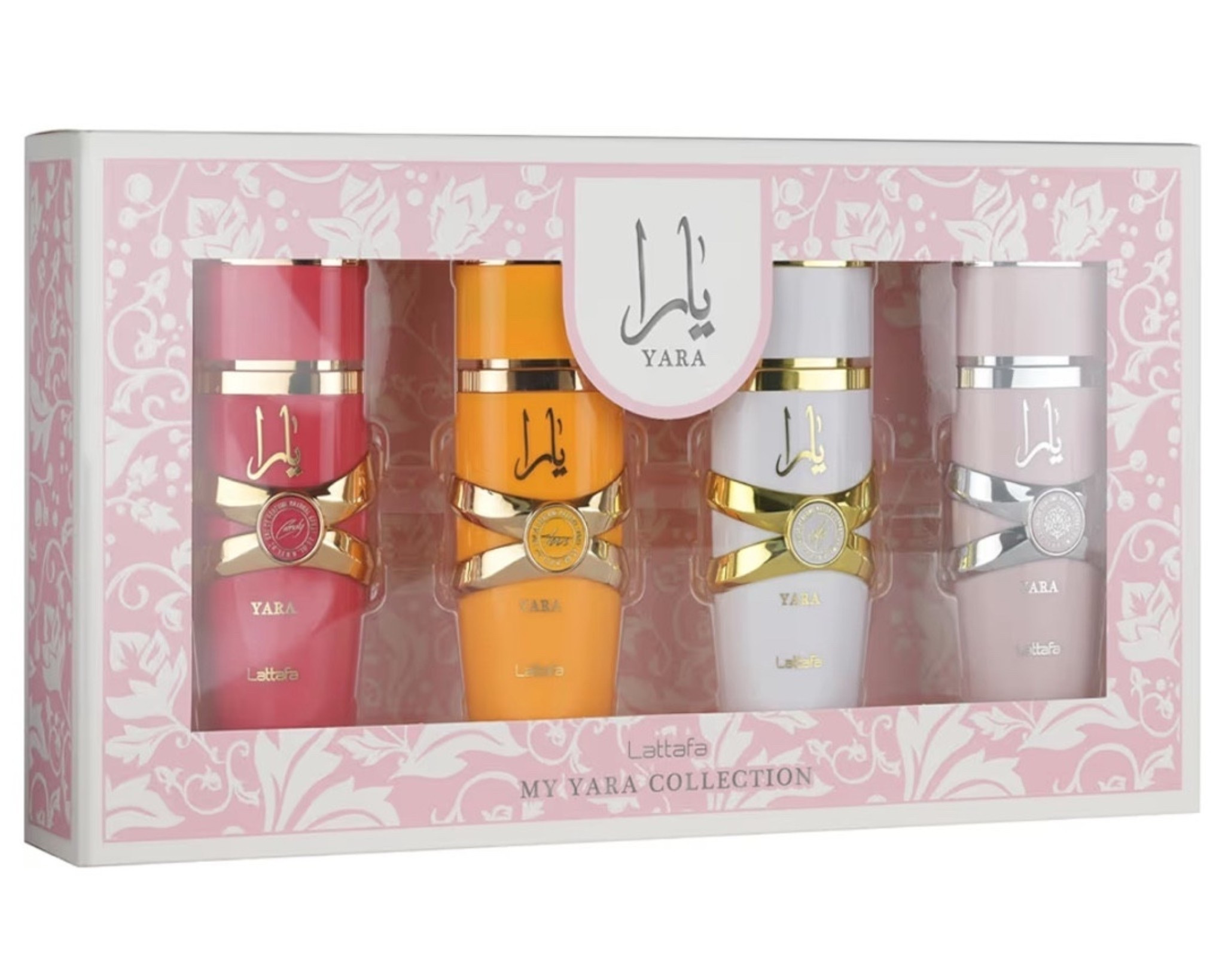 Lattafa My Yara Collection – 4 × 25 ml Eau de Parfum Gift Set for Women (Yara + Yara Moi + Yara Tous + Yara Candy)

#LTKdayinmylife #LTKHoliday #LTKGiftGuide