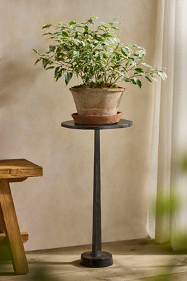 Black Pedestal Plant Stand | Terrain