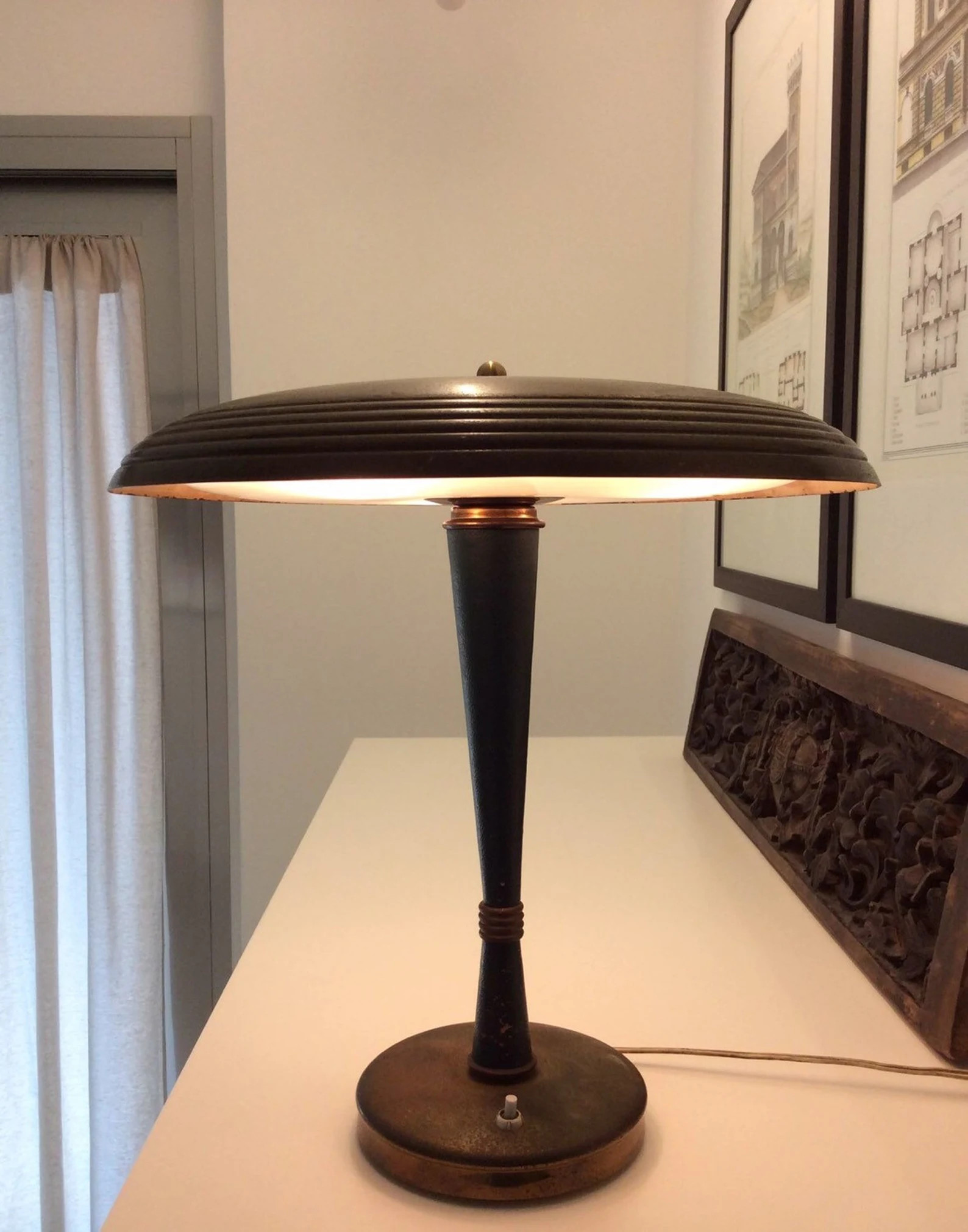 Vintage table lamp by Lumi | Etsy (US)