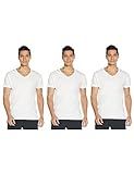 Hanes Ultimate mens Tagless Ultra Soft V-neck Tee - Multiple Packs Available undershirts, Assorte... | Amazon (US)