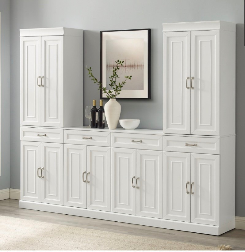 #home #homecabinets #buffet #sideboard #homedecor #whitecupboards